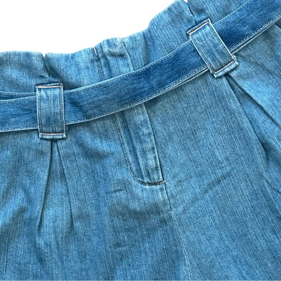 L’Agence Hilary Paperbag Denim Shorts - Picture 5 of 11